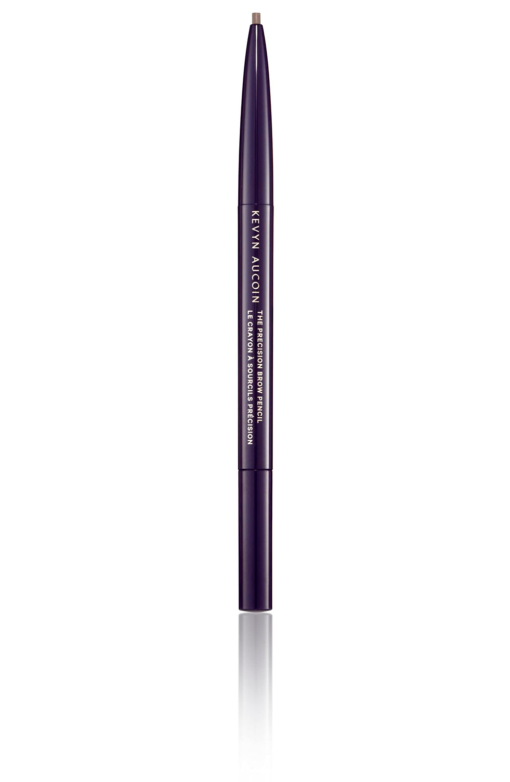 Kevyn Aucoin Brow Pencil with spoolie back-end for grooming and blending.