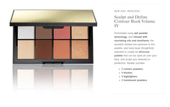 Kevyn Aucoin Sculpt + Define Volume IV open panel with versatile shades for sculpting.