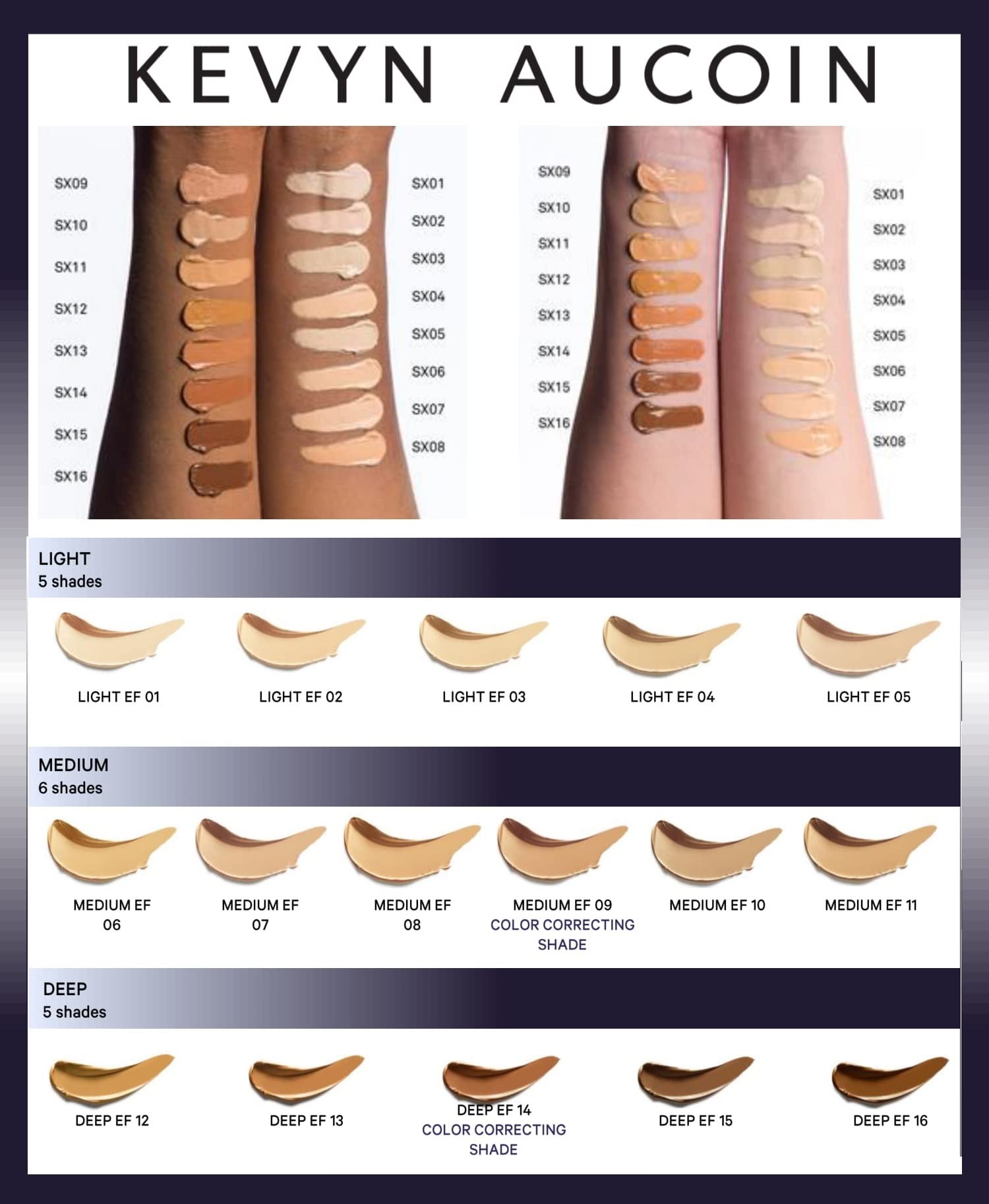 On the cheek, SX 01 Light blends for even tone with a light-reflective glow.