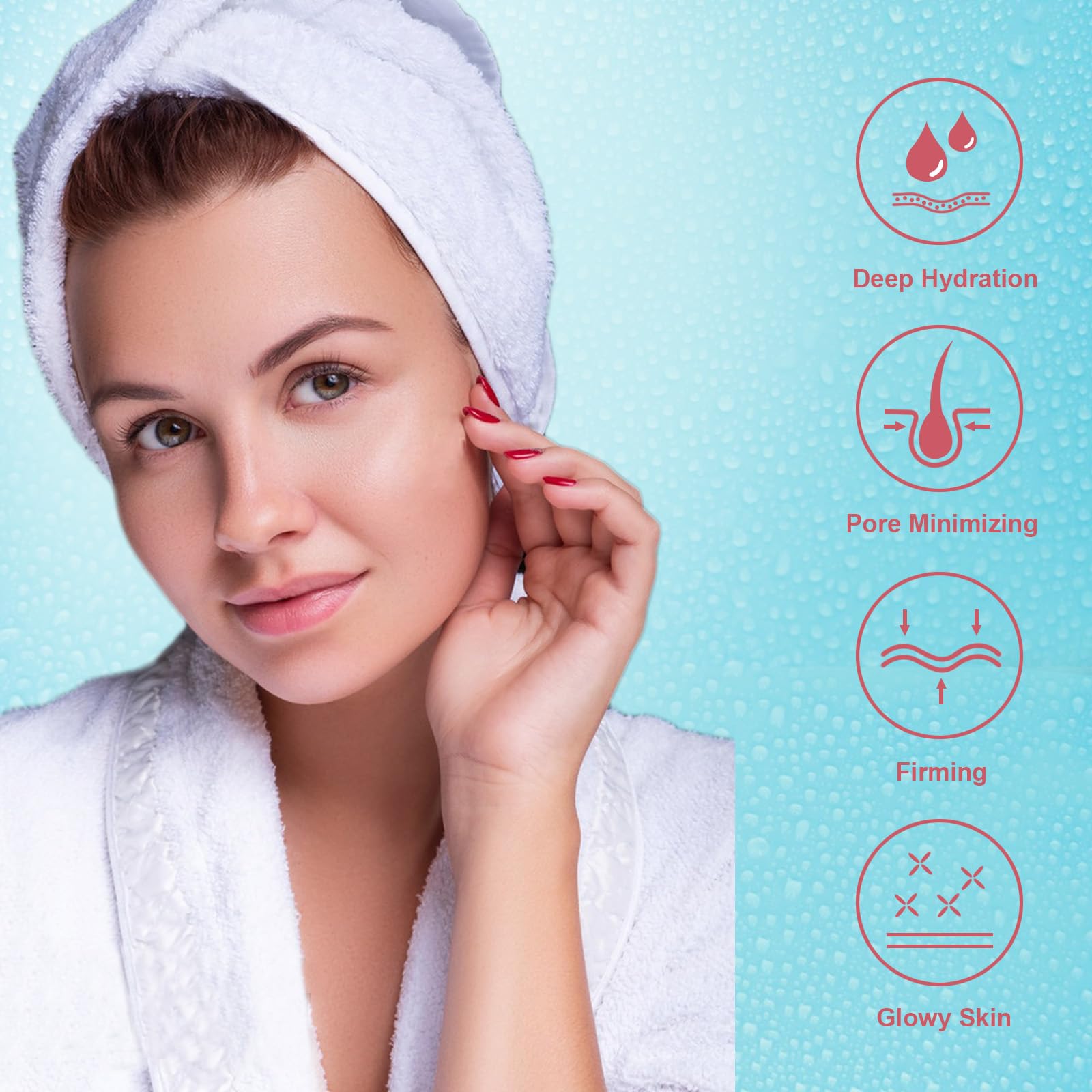 Kewhunt Bio-collagen hydrogel texture image emphasizes elasticity.