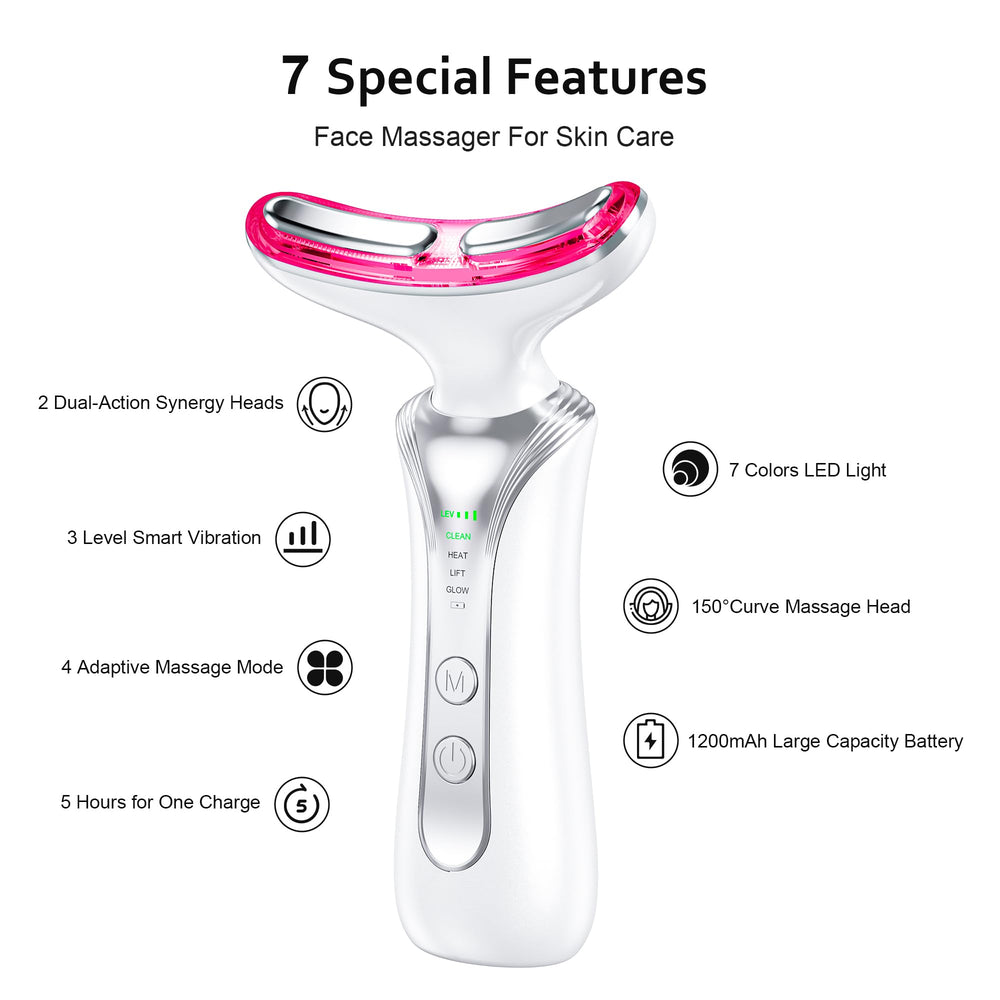 Keylitos ergonomic curve massager glides smoothly for even product absorption
