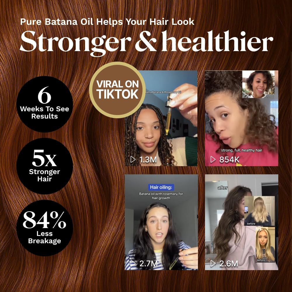Keyoma Batana Oil hair growth focus for thicker-looking strands.