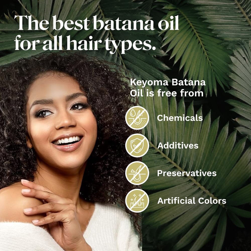 Keyoma Batana Oil from Honduras highlights natural ingredient sourcing.