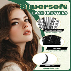 KEYYOU 9-18mm sizes support versatile DIY lash looks.