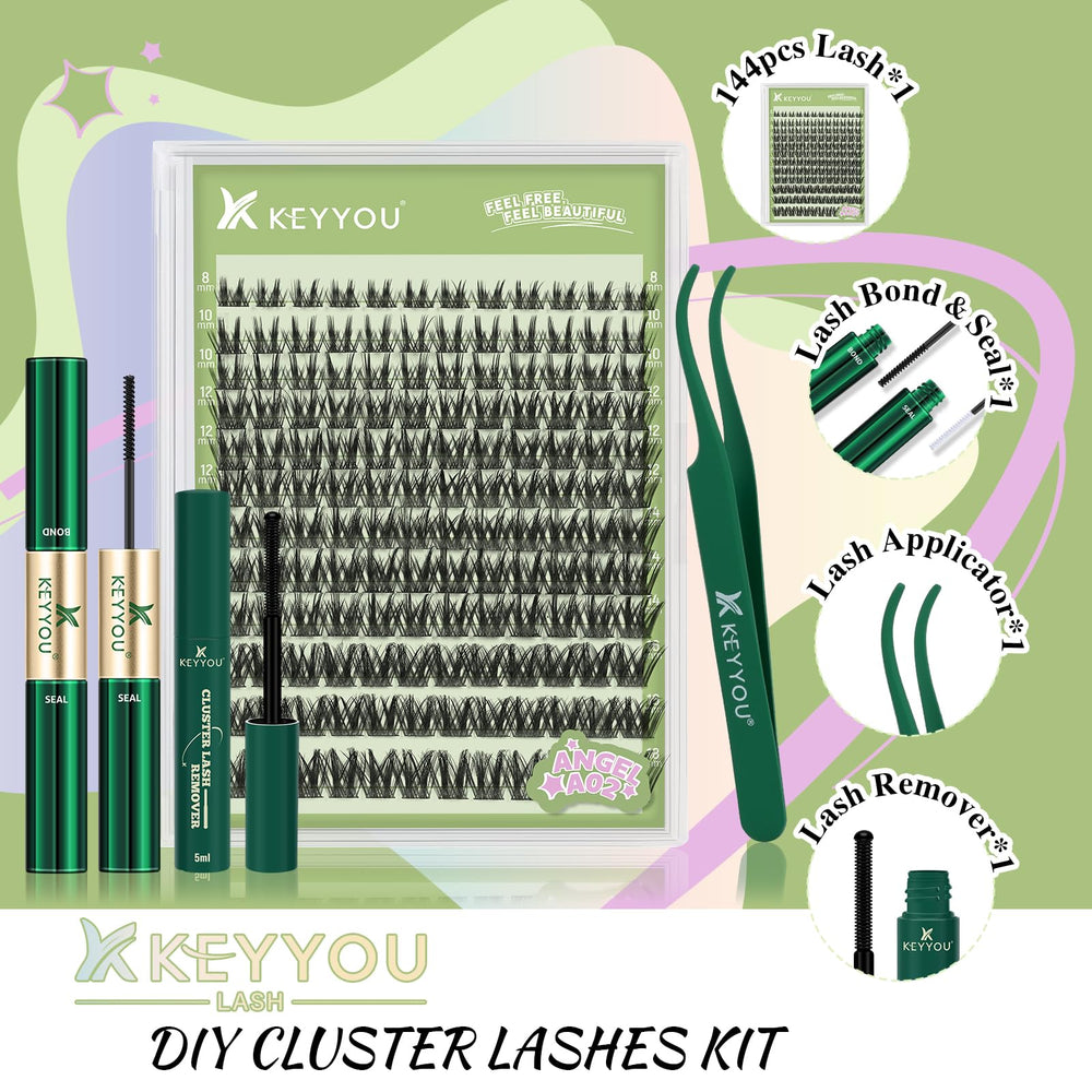 KEYYOU Lash adhesive glue with strong hold for long-lasting wear
