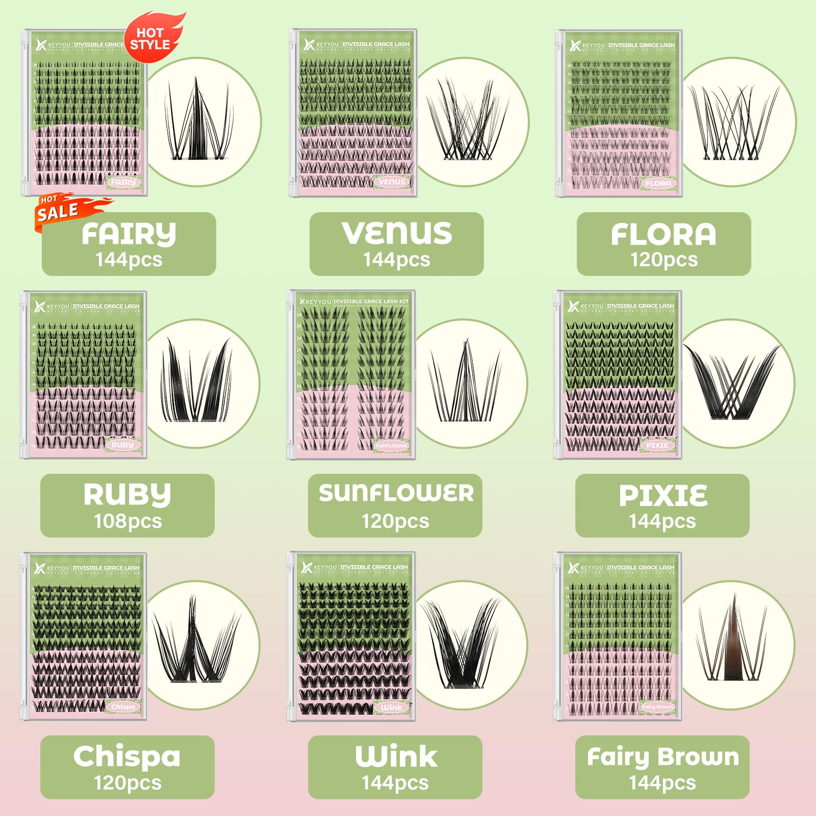 KEYYOU lash application brush aids easy, gentle placement