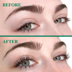 KEYYOU LASH morning and night application routine for fuller-looking lashes.