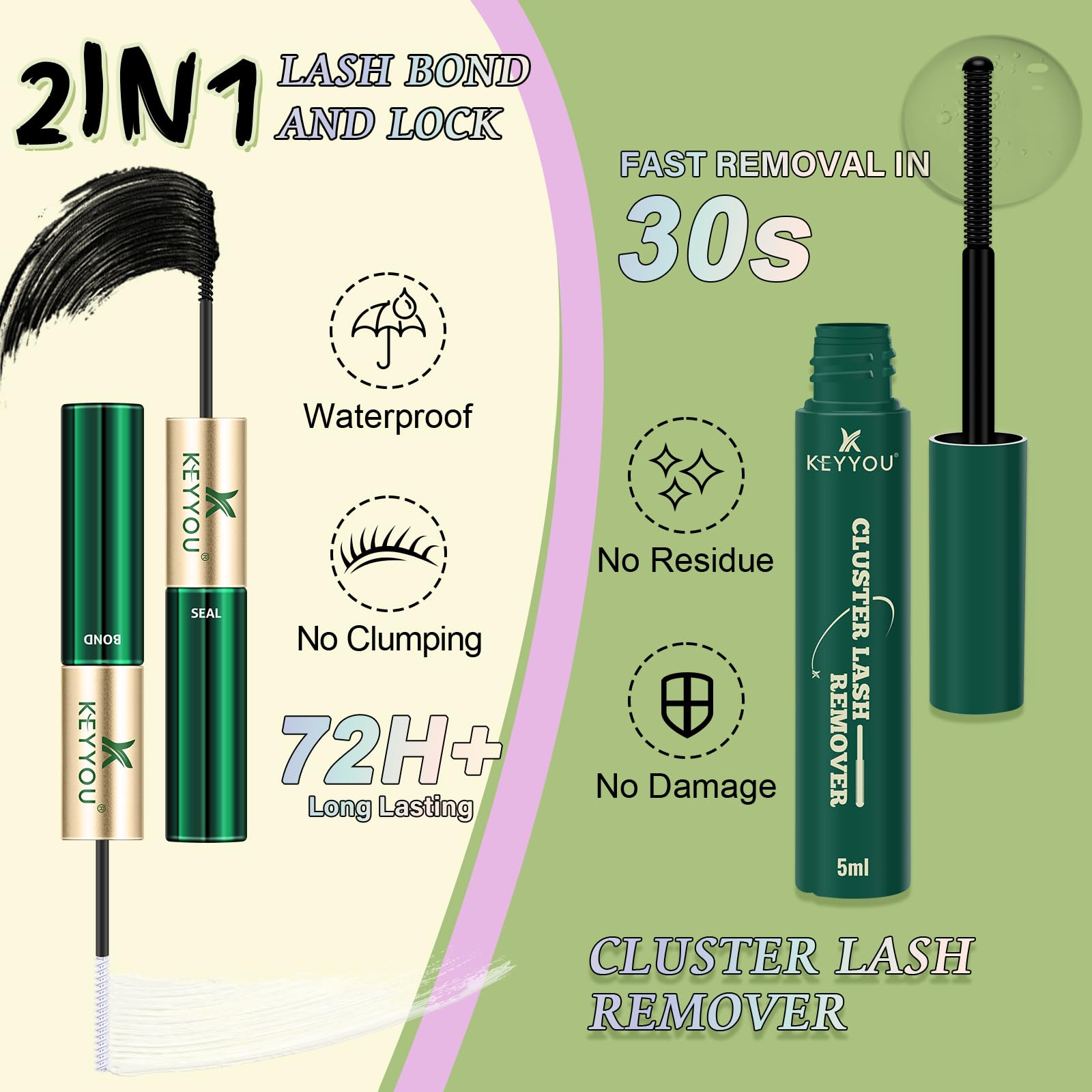 KEYYOU LASH At-home DIY kit ideal for weekend lash projects