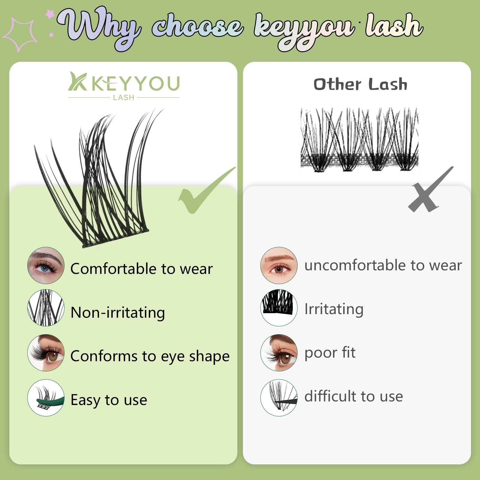 KEYYOU LASH Remover Oil for gentle cleanup after wear