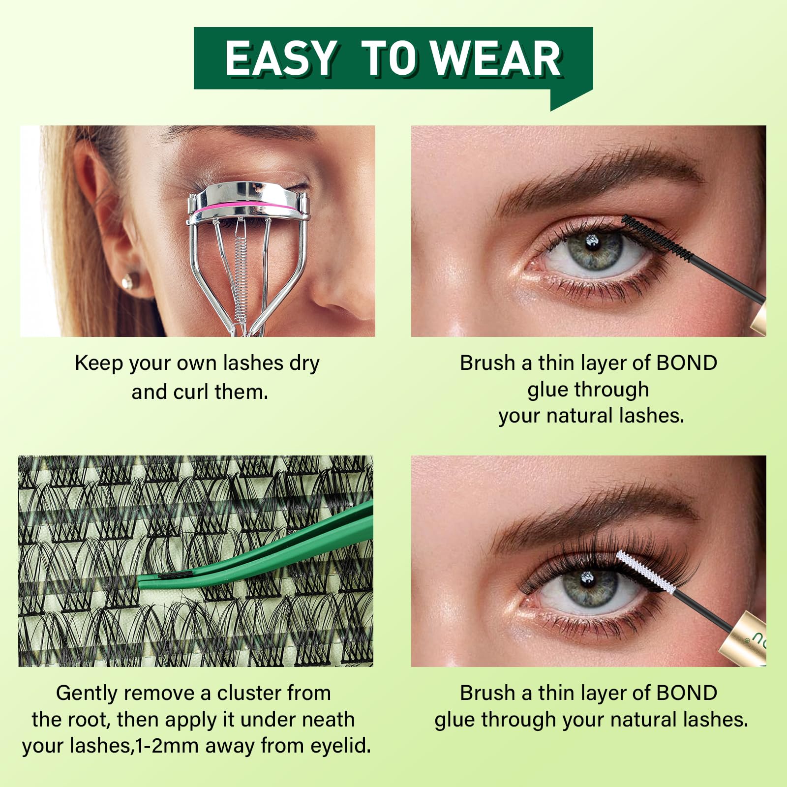 KEYYOU long-lasting curl performance visual indicating durable hold