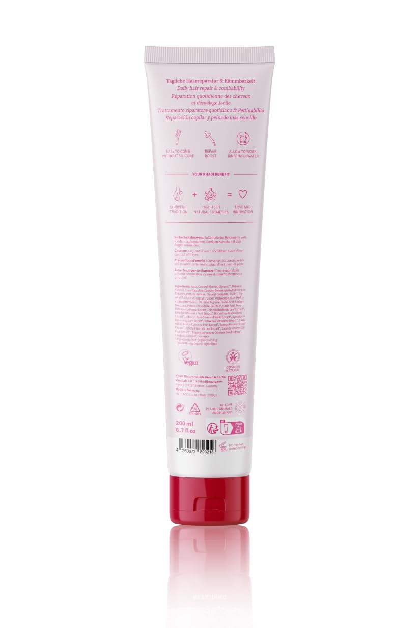 Close-up of KHADI Rose Revolution rose petals conveying soothing care