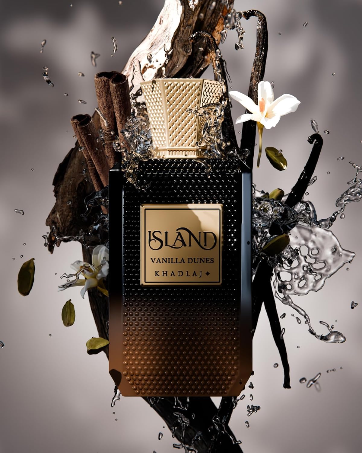 Khadlaj Island Vanilla Dunes boxed packaging ideal for gifting or personal use.