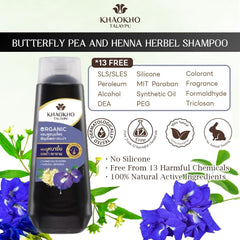 KHAOKHO henna extract conditioner tube providing nourishing conditioning and detangling.