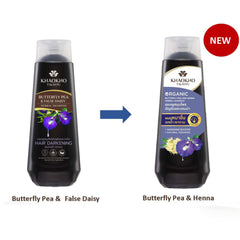 Close-up of henna extract emphasizing conditioning properties for smoother strands.