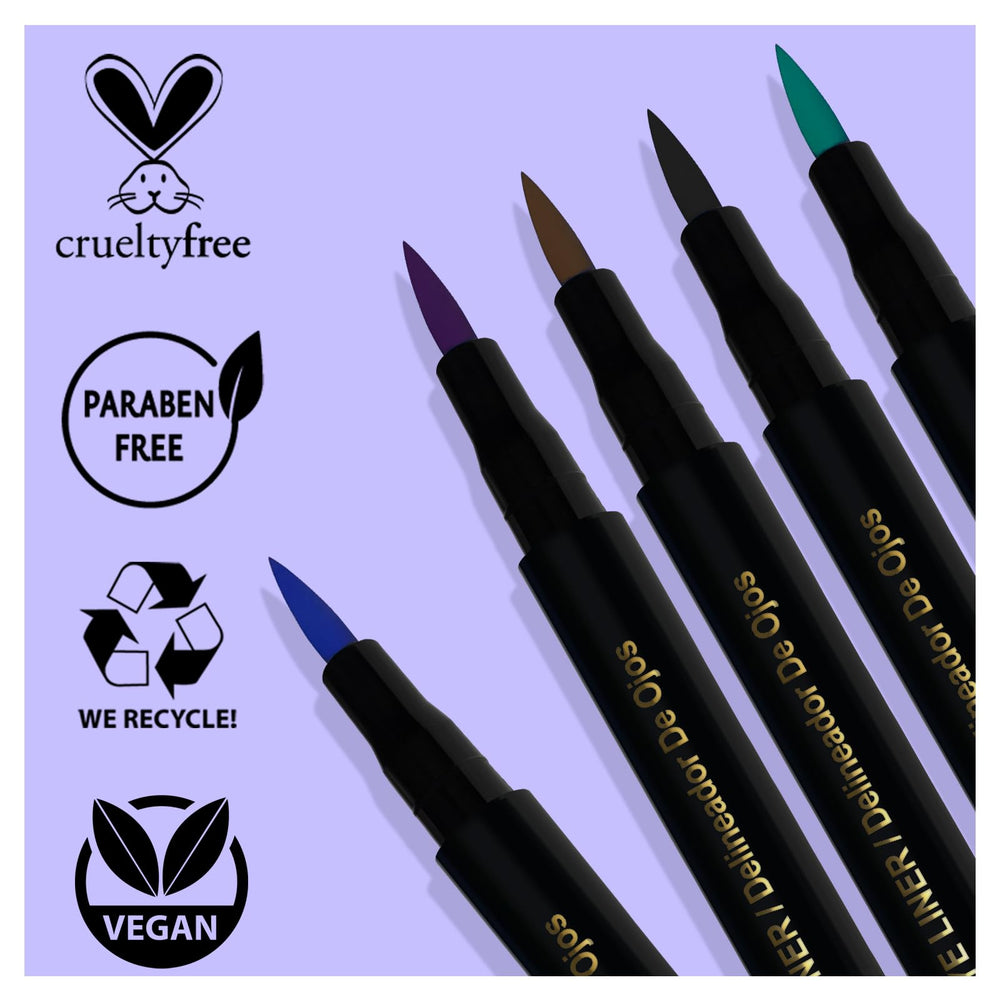 Khasana Ultra Advanced Liquid Eyeliner packaging close-up.