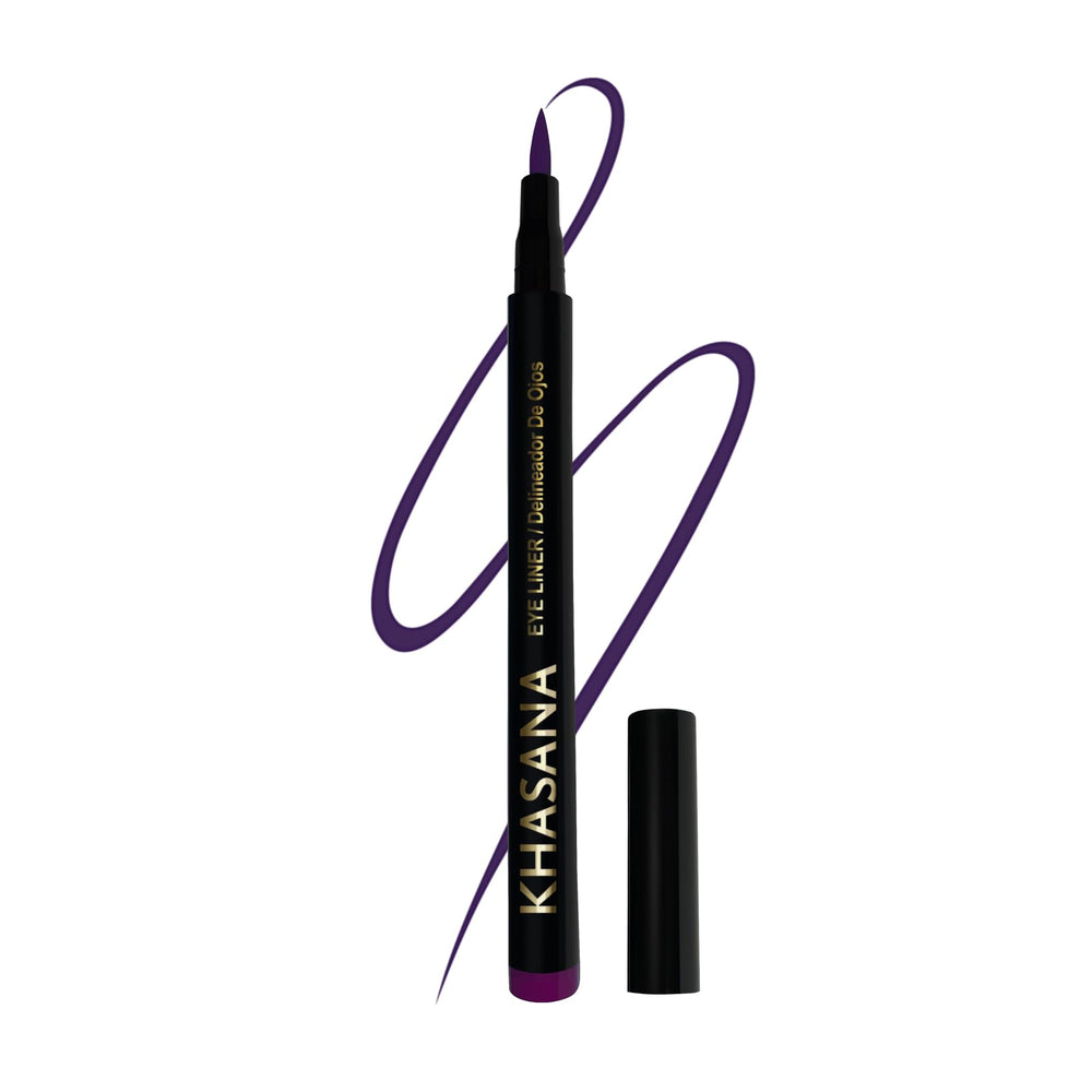 Khasana Ultra Advanced Liquid Eyeliner no-slip application for precise lines.