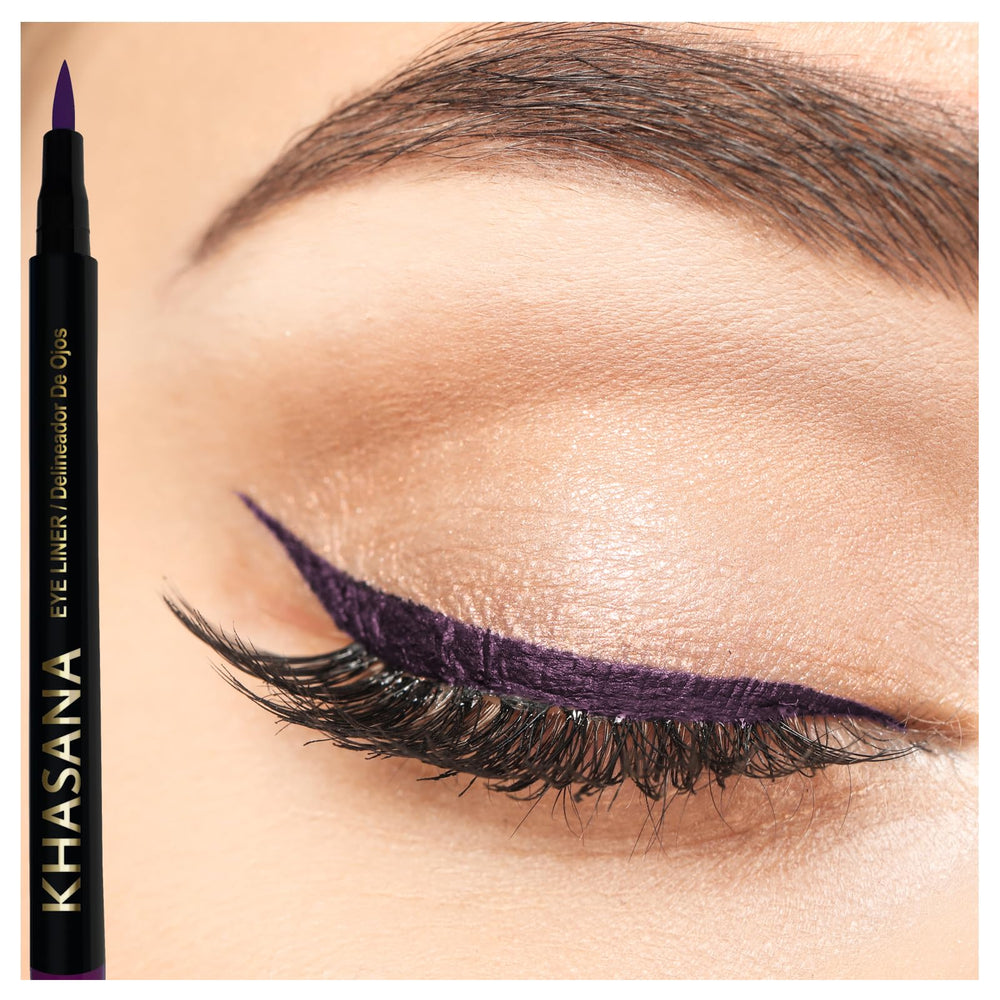 Khasana Vegan Cruelty-Free Eyeliner Paraben-Free Formula.