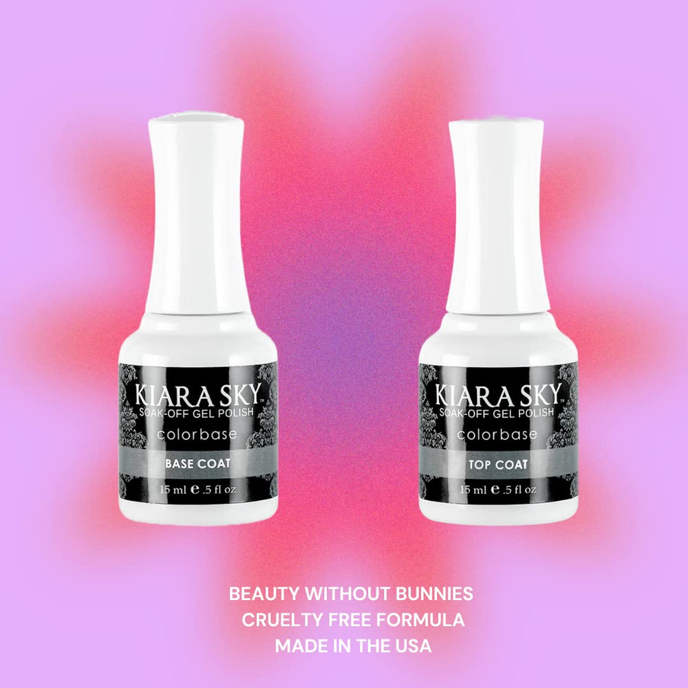 Kiara Sky 15ml bottles offer a compact, ready-to-use gel kit