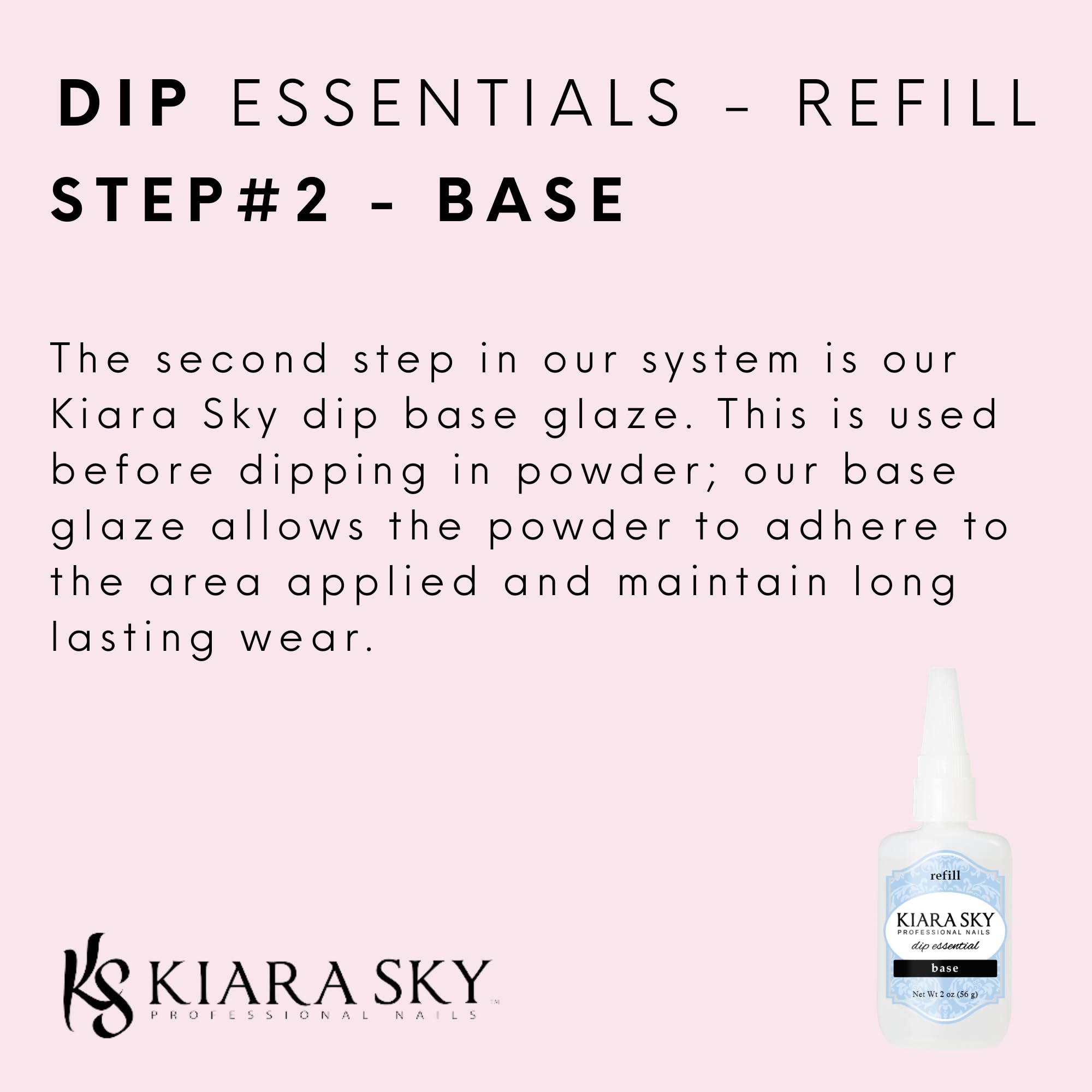 Kiara Sky 2oz refill with cone-spout for mess-free bottle refills