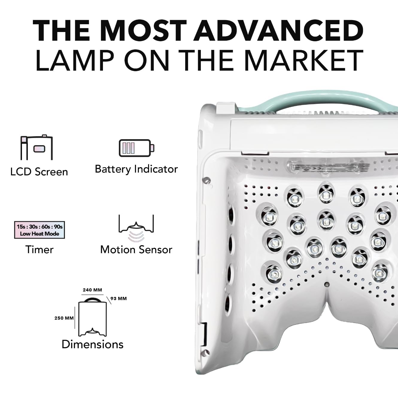 KIARA SKY Beyond Pro II LED light for fast, even gel curing.