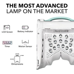 KIARA SKY Beyond Pro II LED light for fast, even gel curing.