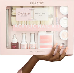 Kiara Sky crystal-cut acrylic brush for precise application