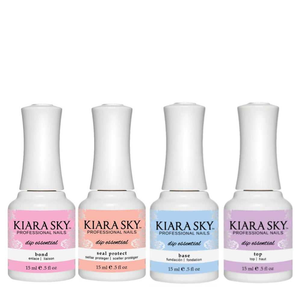 Kiara Sky Bond bottle close-up for reliable adhesion and durable nails.