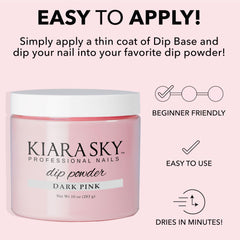 Kiara Sky dip powder large container refill pour for easy reloading.