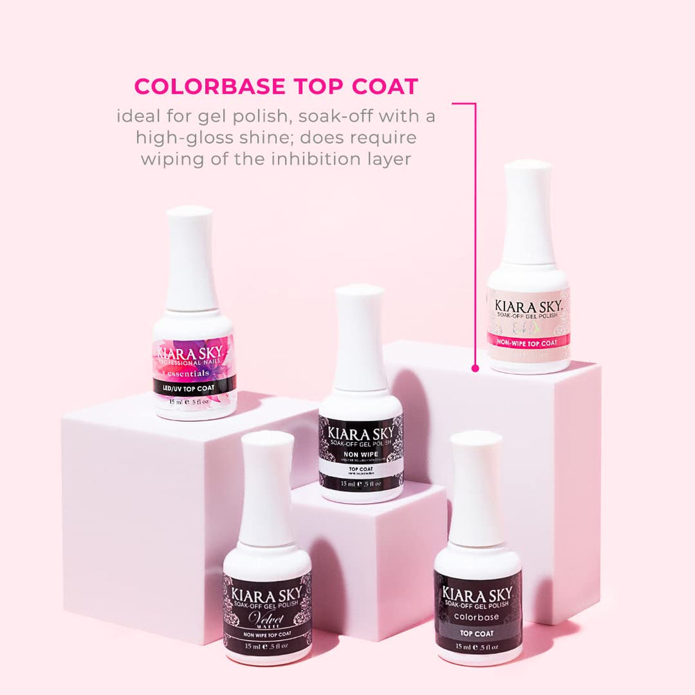 Kiara Sky Gel Duo Pack shown for convenient at-home gel manicures
