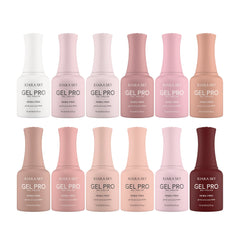 KIARA SKY Gel Pro HEMA-Free bundle display for professional, salon-ready color options