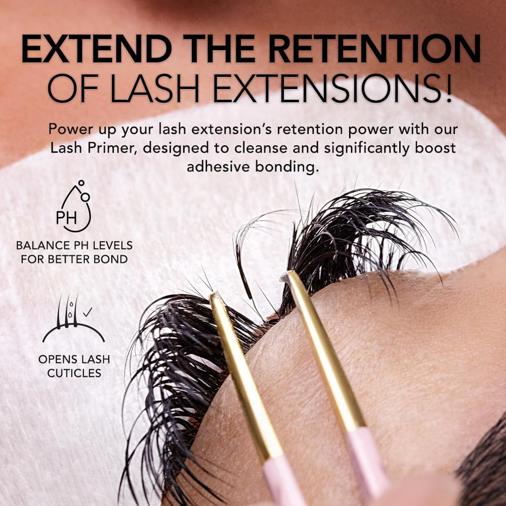 Kiara Sky Lash Primer odorless formula for comfortable professional lash sessions