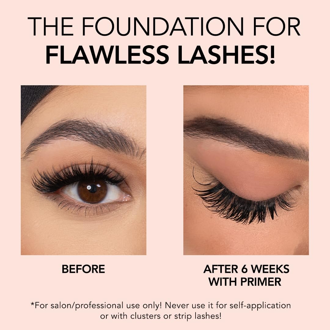 Kiara Sky Lash Primer for professionals supports lasting retention without odor