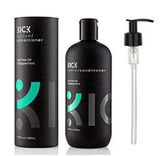 Kick Tea Tree Peppermint Conditioner bottle for daily care with refreshing scent.