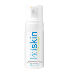 Kidskin T-Blast foaming cleanser bottle showing gentle daily teen skincare solution.