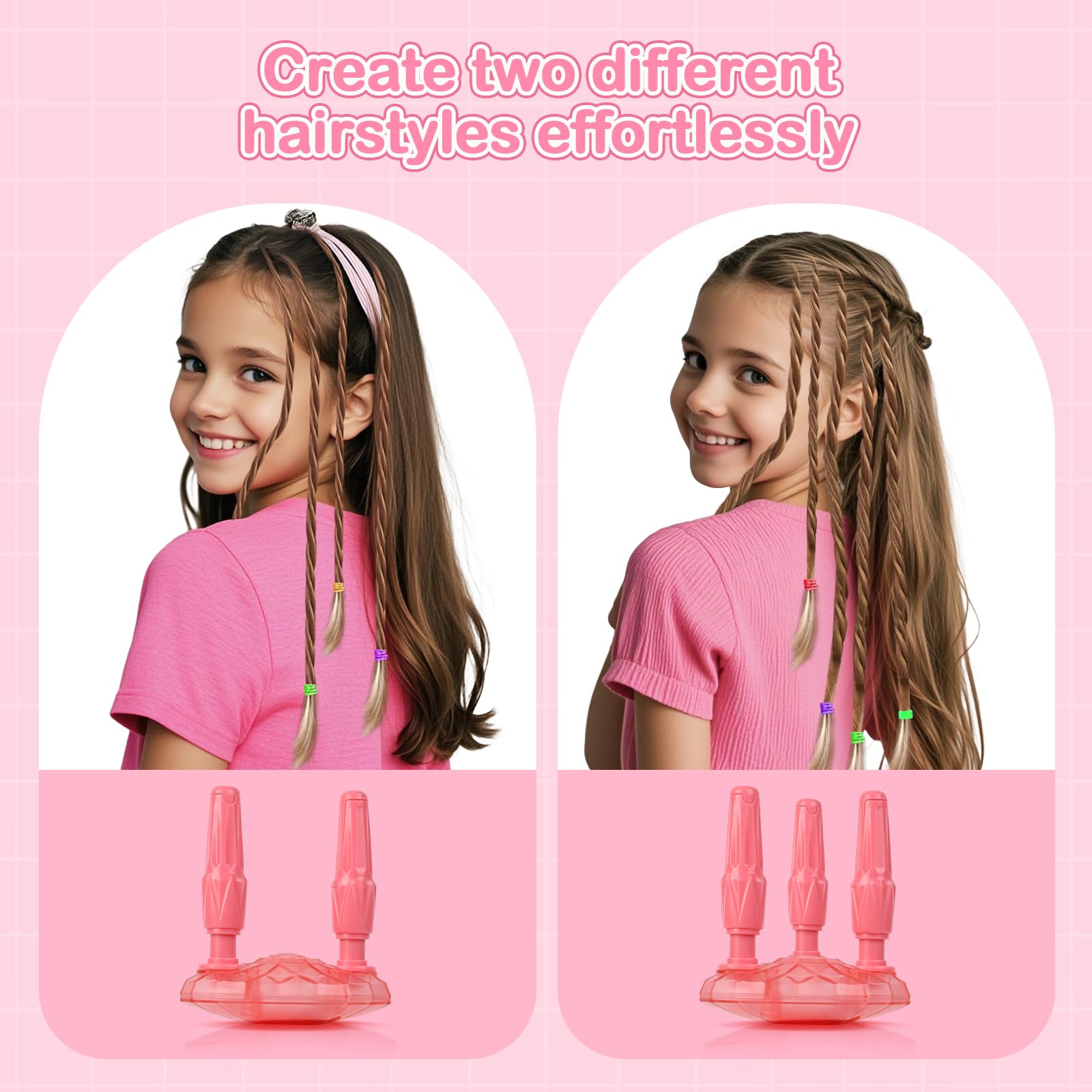 Kidzkube all-in-one styling kit for endless pretend-play sessions.