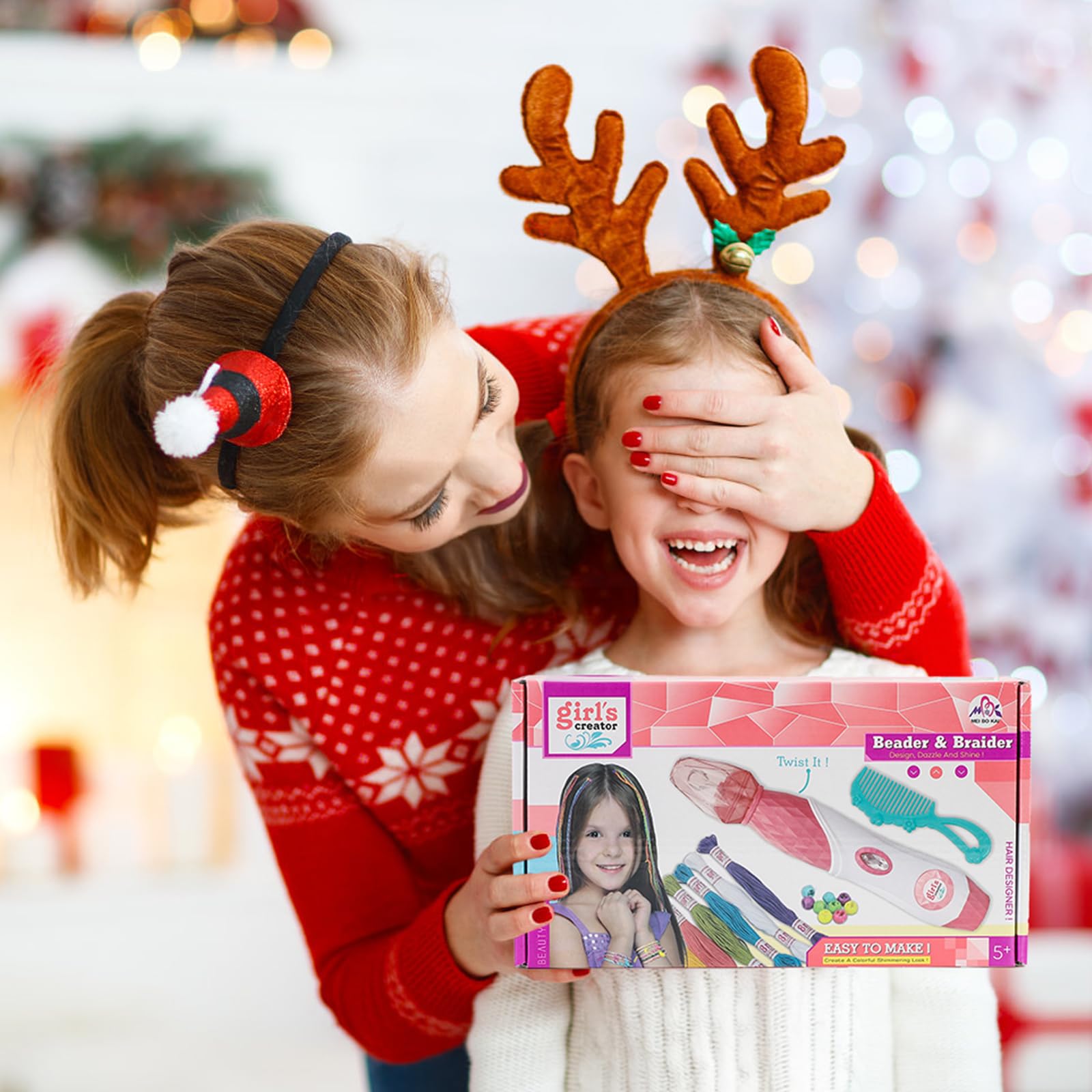 Kidzkube girls styling toy set to boost creativity and coordination.
