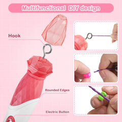 Kidzkube hair gems stamper for sparkling custom embellishments.