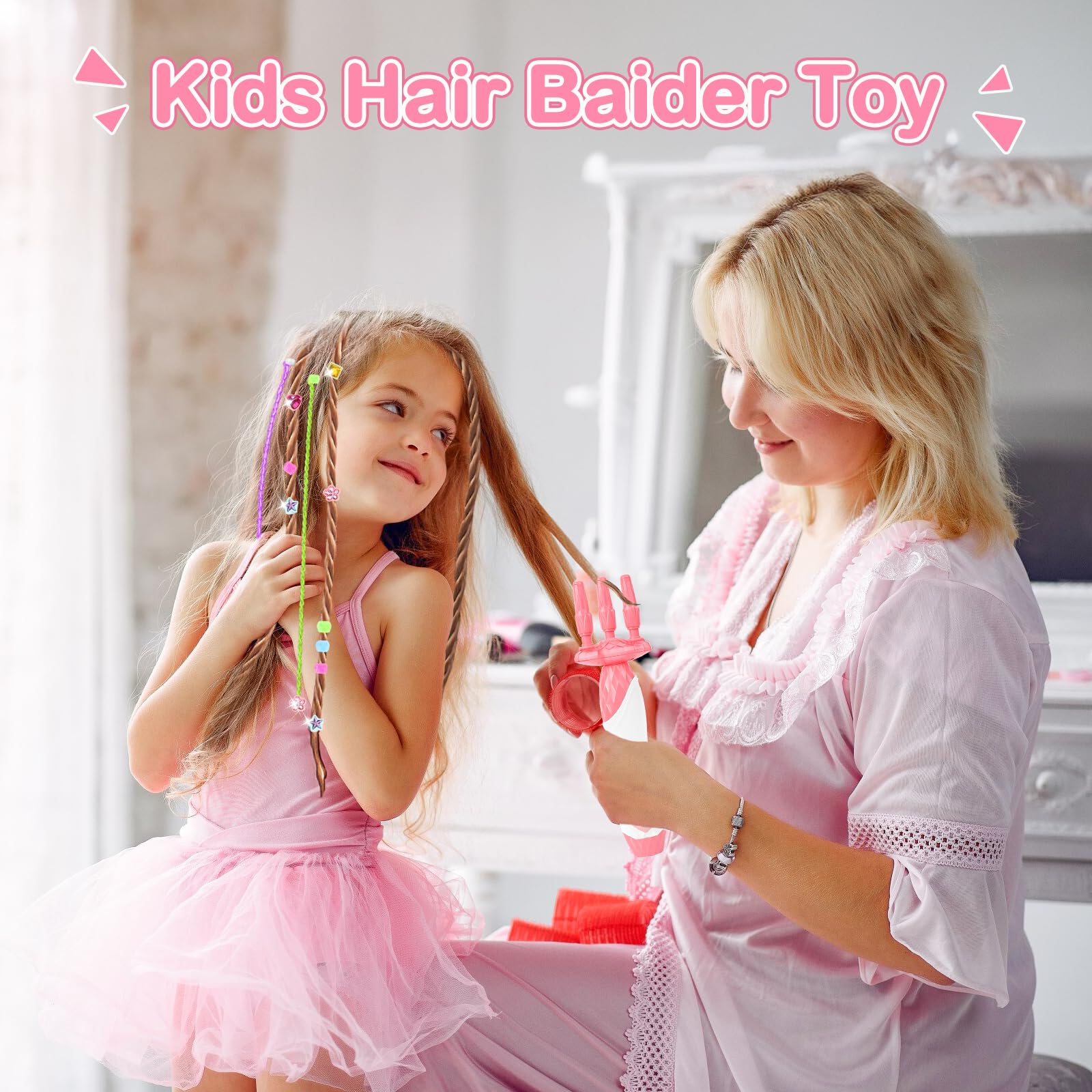 Kidzkube safe non-toxic design suitable for all hair types.