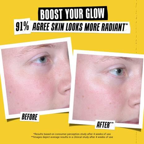 Kiehl's Better Screen application guide image shows simple daily use.