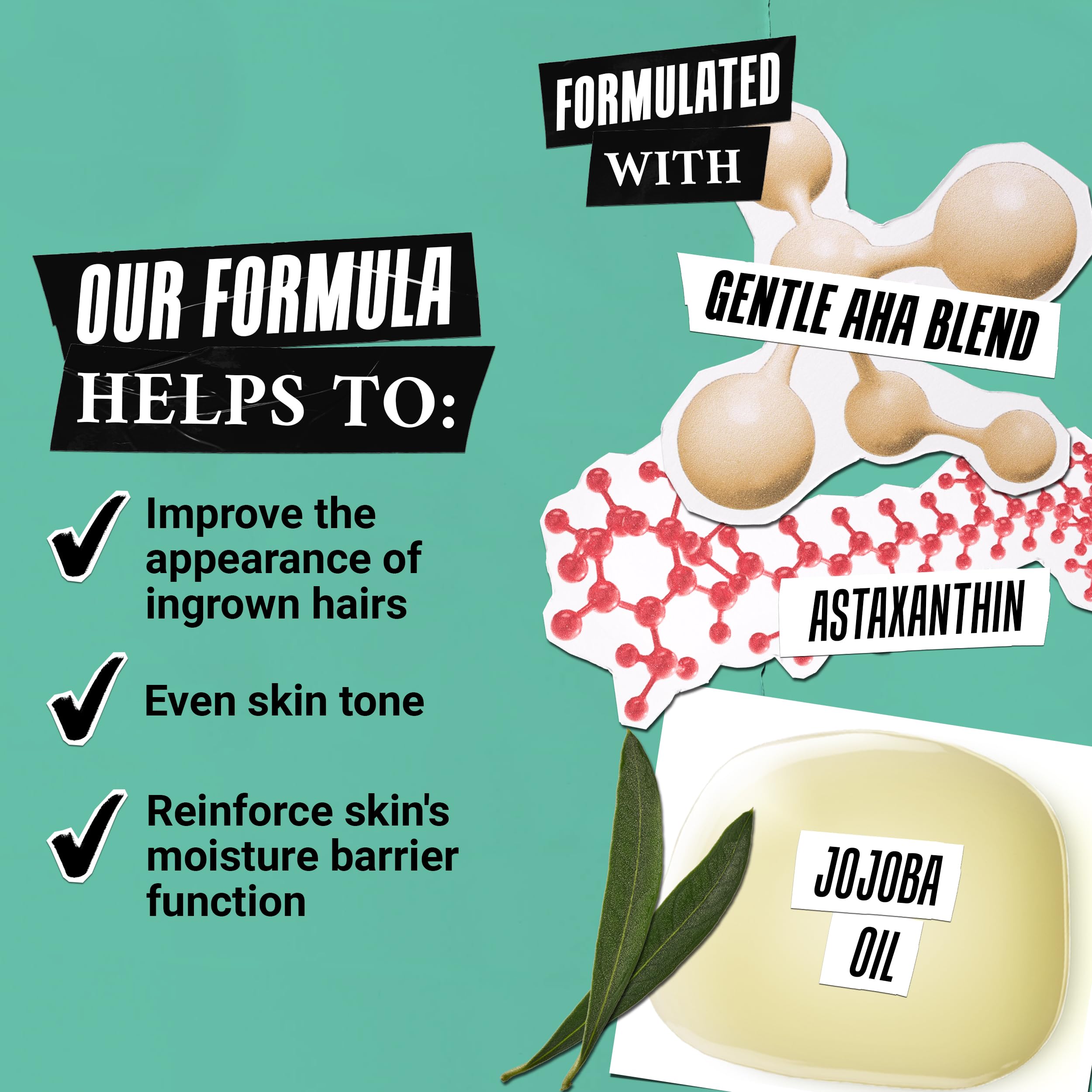 Kiehl's Ingrown Hair & Tone Drops dropper in action for targeted, quick-absorbing treatment.