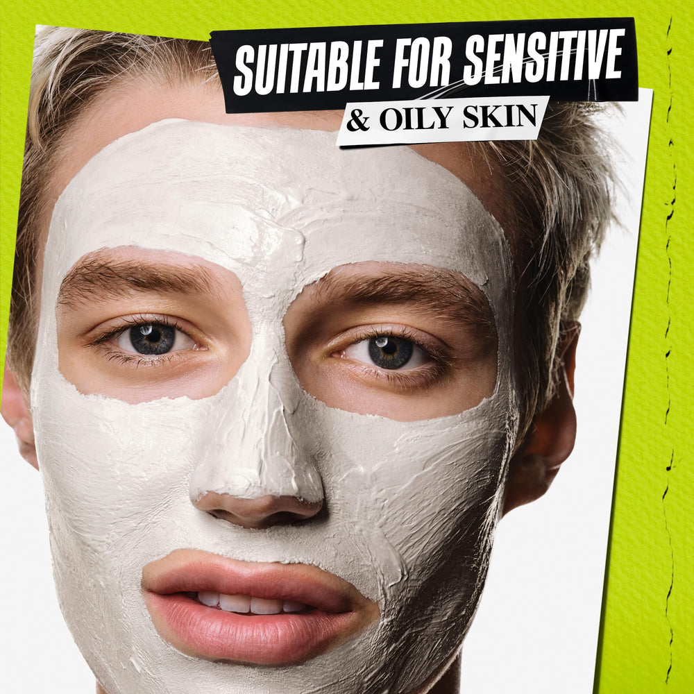 Kiehl's Rare Earth mask absorbs oil from the T-zone