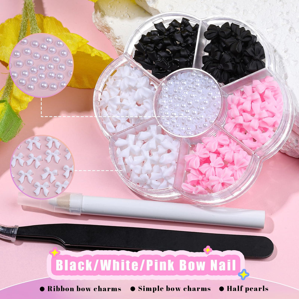 Kikonoke 3D acrylic nail gems offer vibrant shine for durable nail art