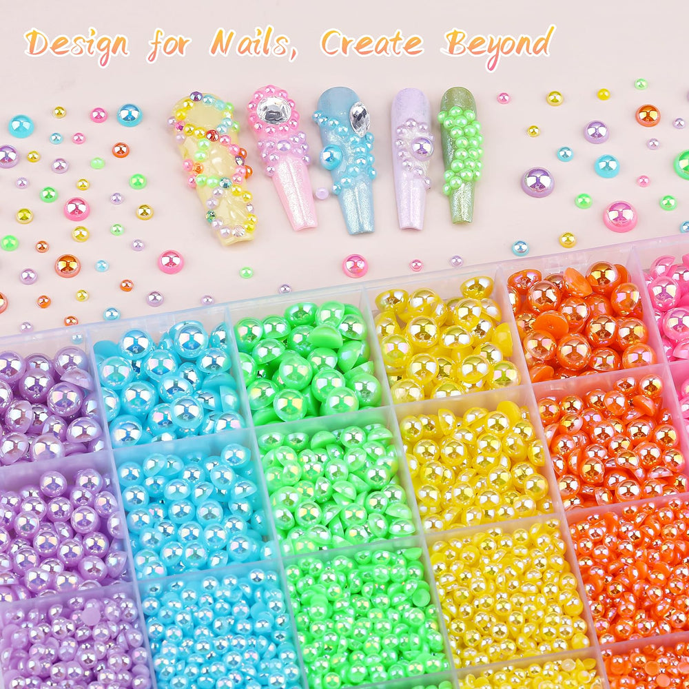 Kikonoke tweezer for precise pearl placement on nails and crafts.