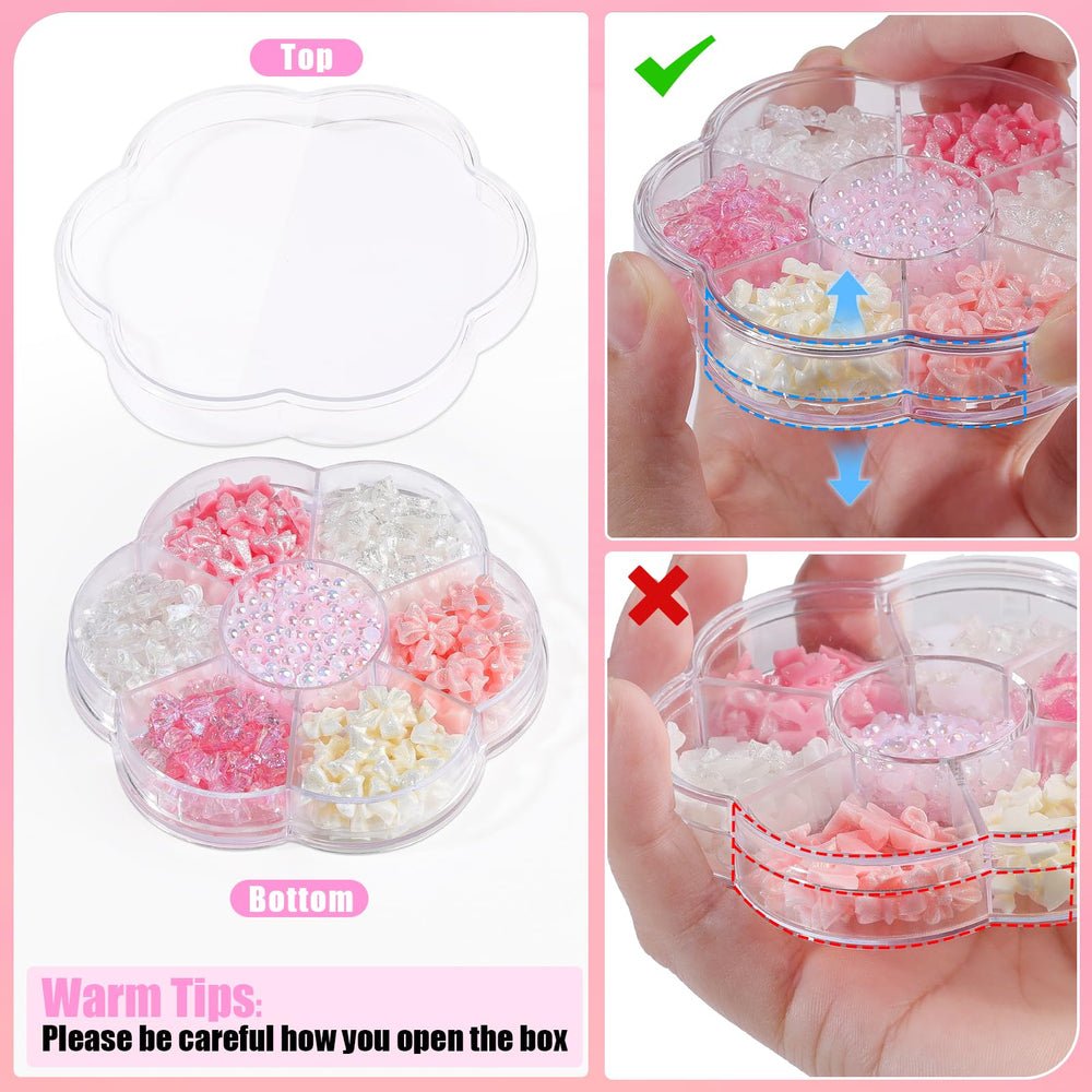 Kikonoke bow color variety supports versatile nail art styles