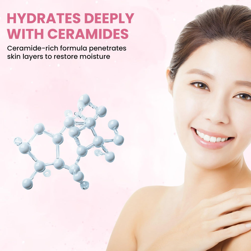 Fermented rice-based formula signifying gentle daily care with pH balance.
