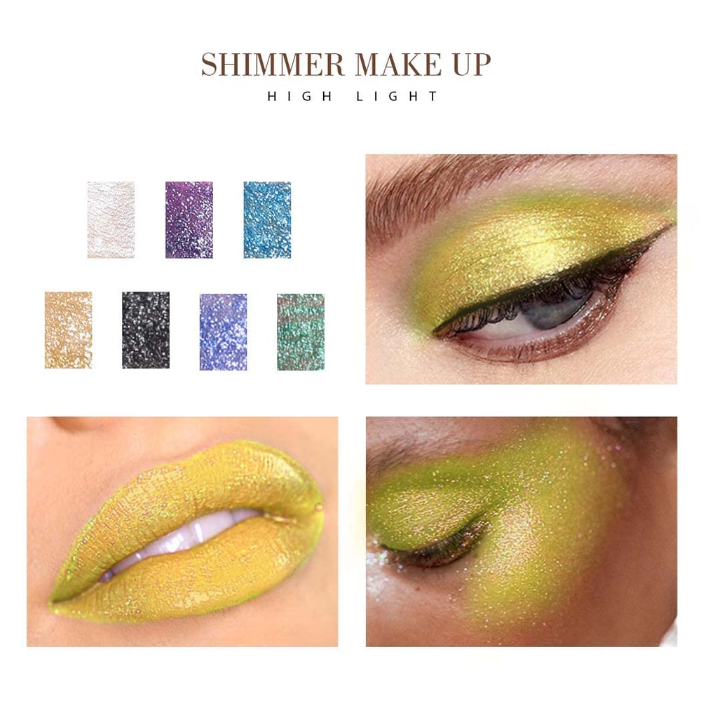 Kilshye E-Gold 6 metallic finish catches light with rich pigment on lids.