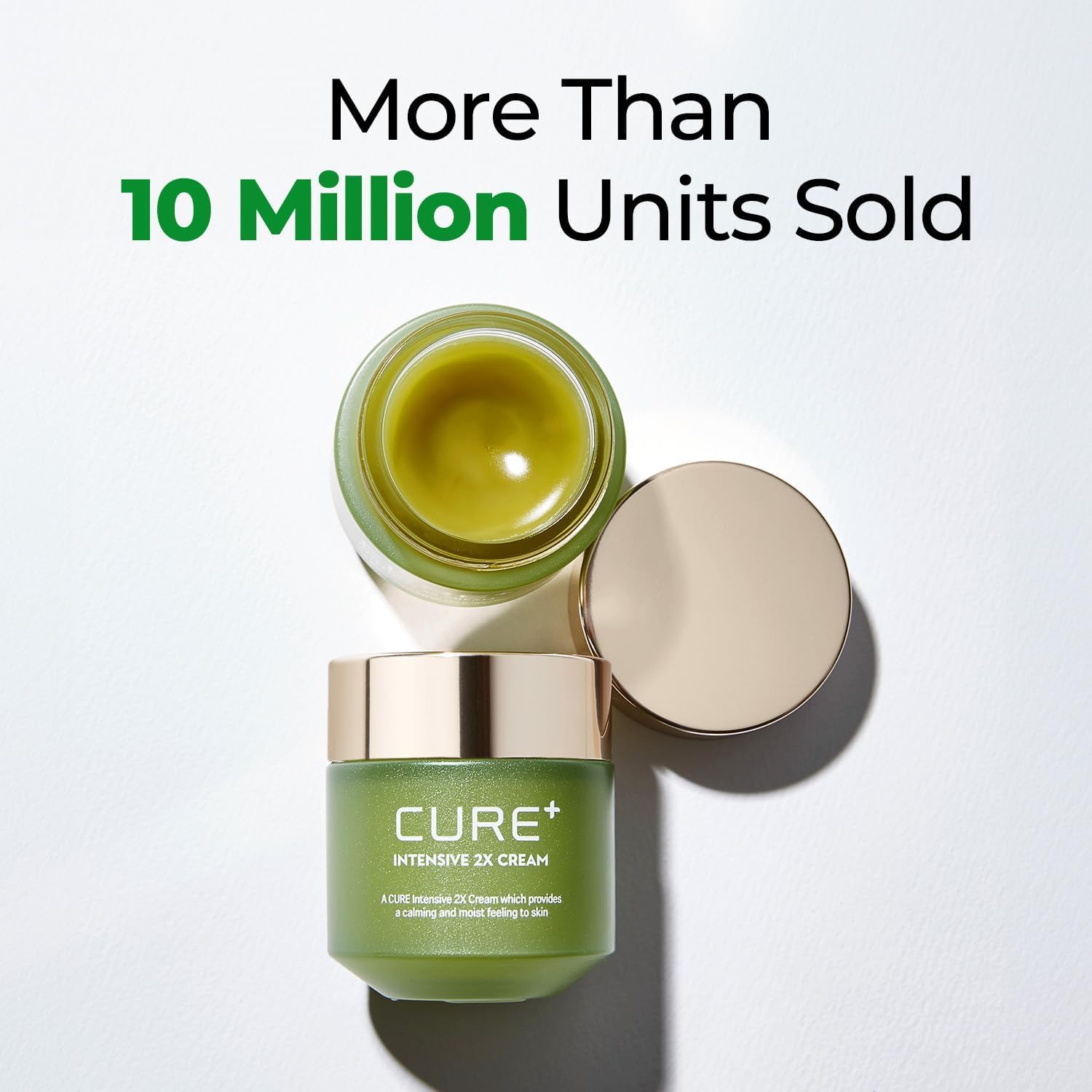 Packaging of Kim Jeong Moon Aloe Cure Intensive 2X Cream enables easy daily moisturization