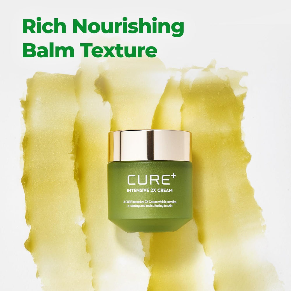 Texture close up shows rich slip for face and body use