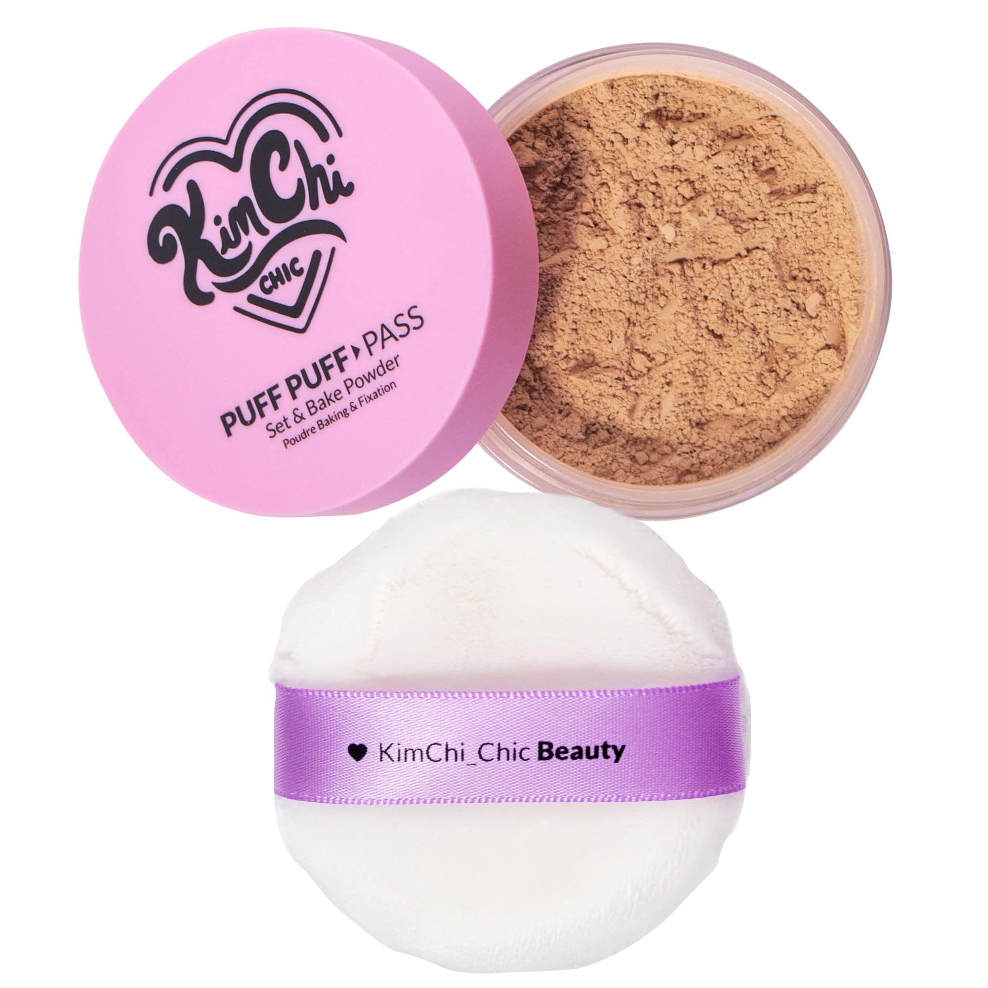 Kimchi Chic rice powder absorbs oil for shine control