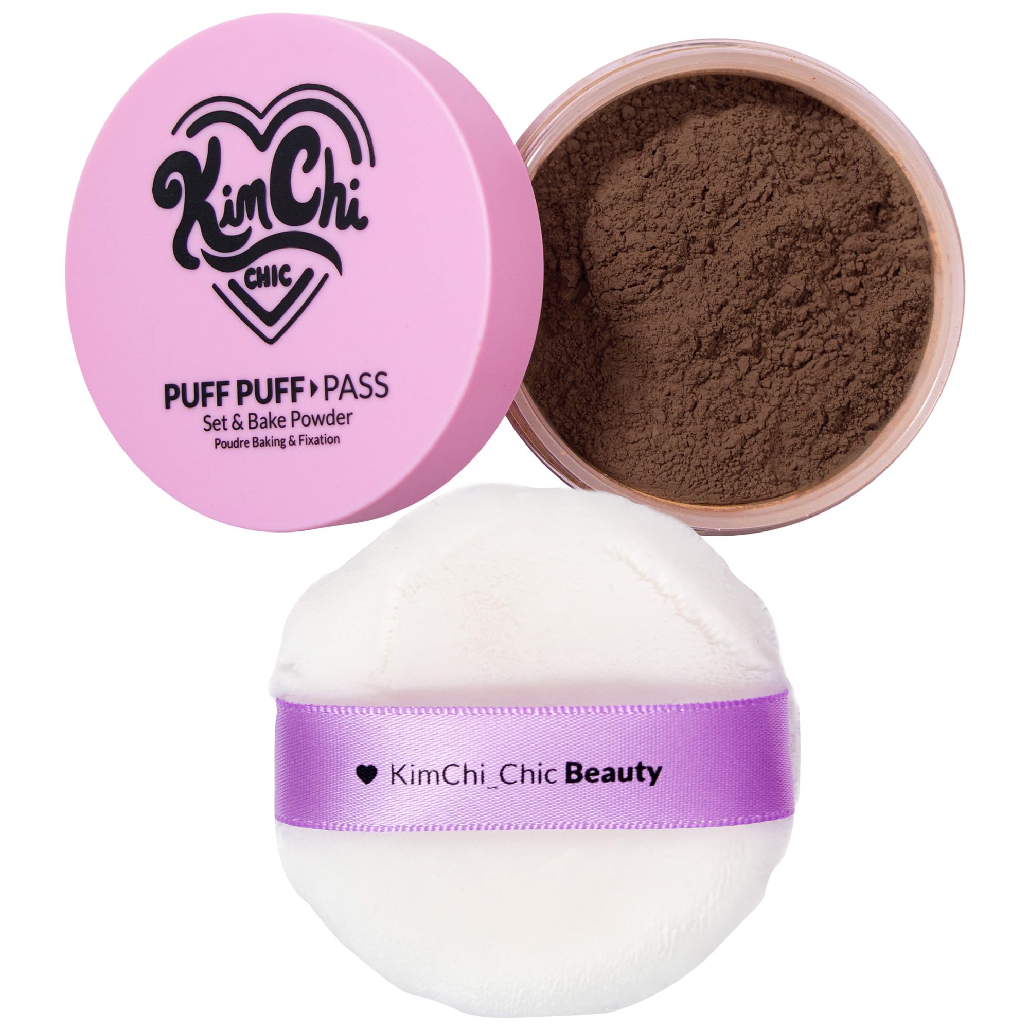 Kimchi Chic rice powder oil-absorbing action for shine control